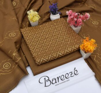 Bareeza lawn  3pc